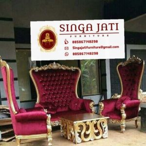 Jual Kursi Sofa Tamu Set Ukir Minimalis Sandaran Tinggi Murah
