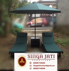 Produsen kursi lipat meja payung kayu jati harga murah