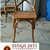 Harga Kursi Kafe Minimalis Kayu Jati