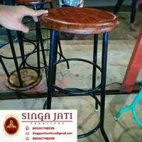 Harga Kursi Kafe Minimalis Kayu Jati