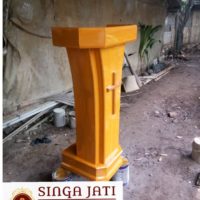 Mimbar Gereja Model Minimalis Harga Murah Kayu Jati Asli