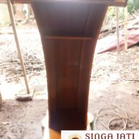 Mimbar Gereja Model Minimalis Harga Murah Kayu Jati Asli