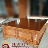 Tempat Jual Meja Tamu Mewah Kayu Jati Meja Belagio Terlengkap