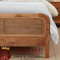 Cara Memilih Jual Bed Dipan Rotan Jati Model Minimalis Terbaru