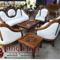 Sofa Mewah Terbaru Kayu Jati Ukir Jepara Kualitas Terbaik
