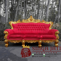 Sofa Mewah Terbaru Kayu Jati Ukir Jepara Kualitas Terbaik