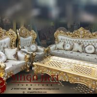 Sofa Mewah Terbaru Kayu Jati Ukir Jepara Kualitas Terbaik