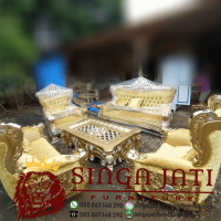 Sofa Mewah Terbaru Kayu Jati Ukir Jepara Kualitas Terbaik