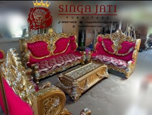 Sofa-Kayu-Jati-Ukiran-Mewah