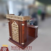 Jual Mimbar Khutbah Minimalis Modern Murah