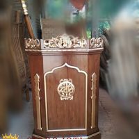 Jual Mimbar Khutbah Minimalis Modern Murah