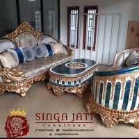 Pusat Kursi Tamu Jati Mewah Ukir Pengrajin Jepara Terpercaya