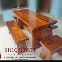 Meja Makan Jati Minimalis Modern Harga 3 Jutaan